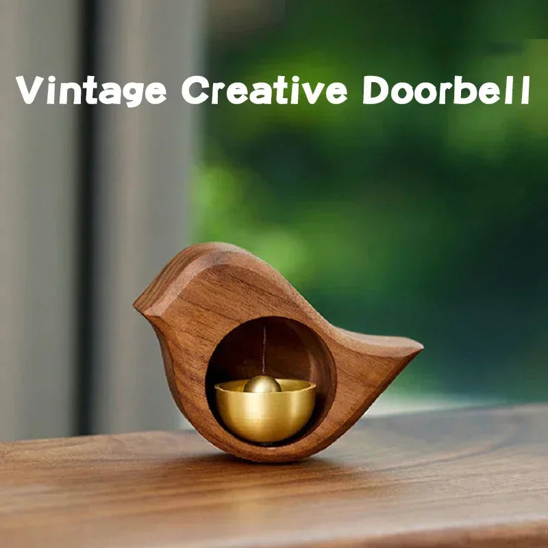 Wooden Door Bell